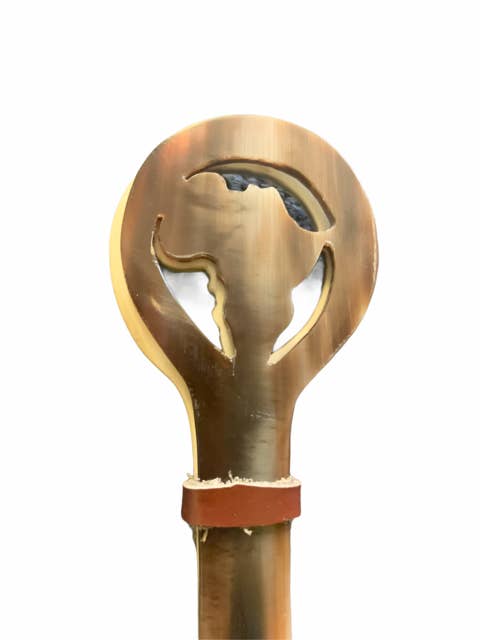 8" Yami Horn Salad Servers
