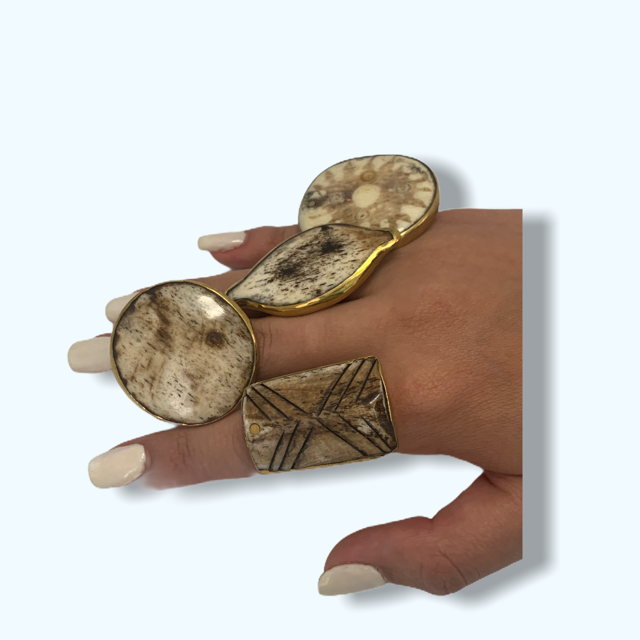 Soldered Fashion Statement Rings
