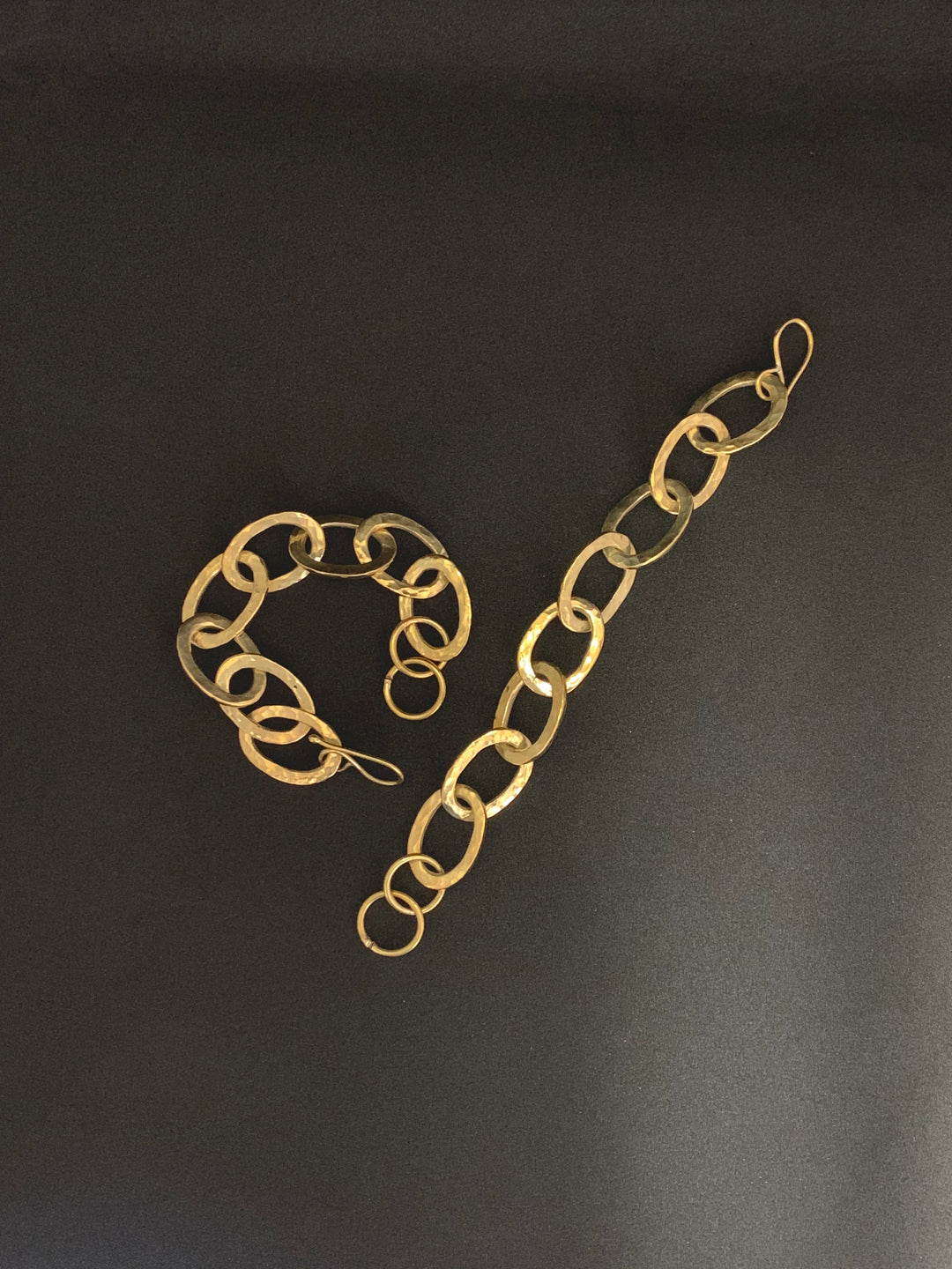 Suzie Brass Chain Link Bracelet