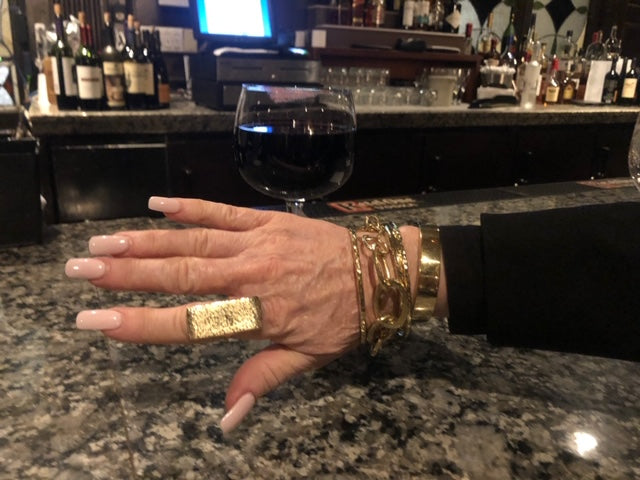 Assorted Brass Fashion Ring Collection