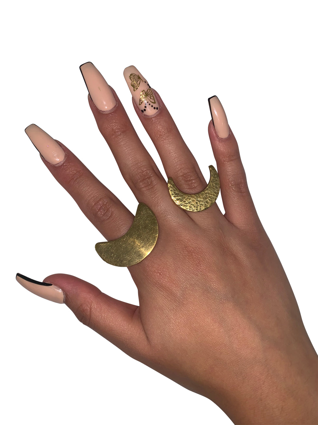 Assorted Brass Fashion Ring Collection