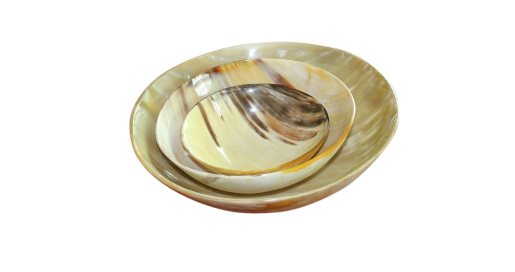 Round Snack Horn Bowl