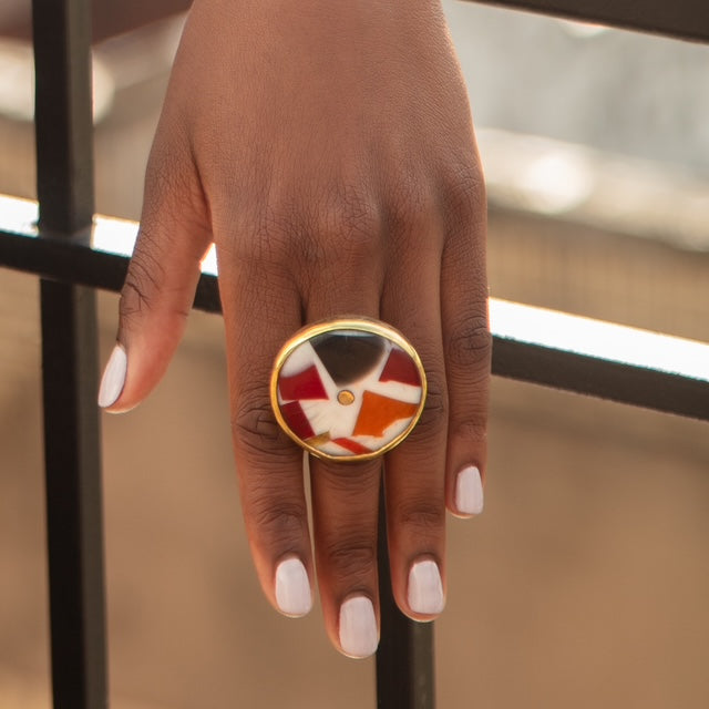 Soldered Fashion Statement Rings