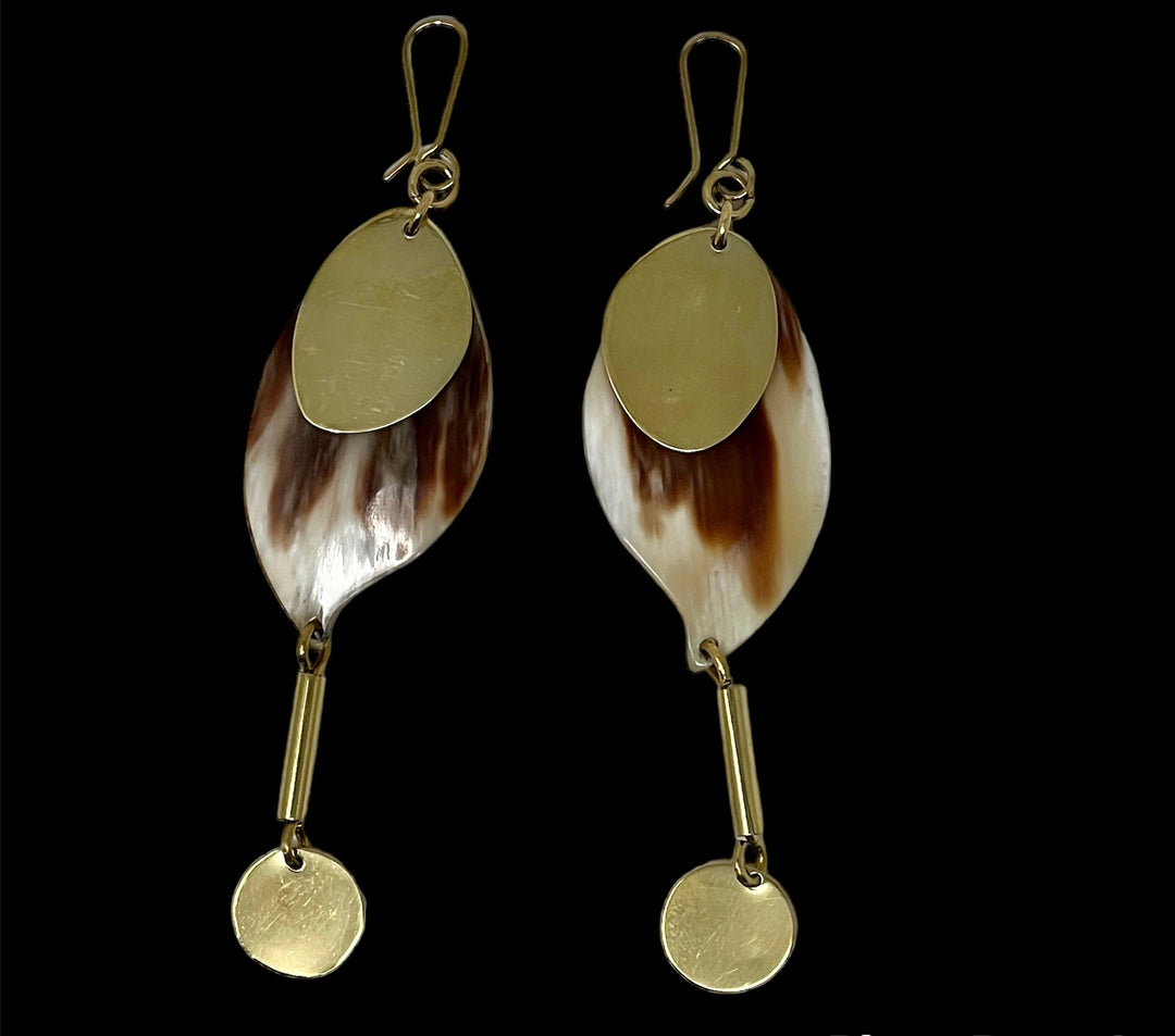 Horn & Brass Earring Floats