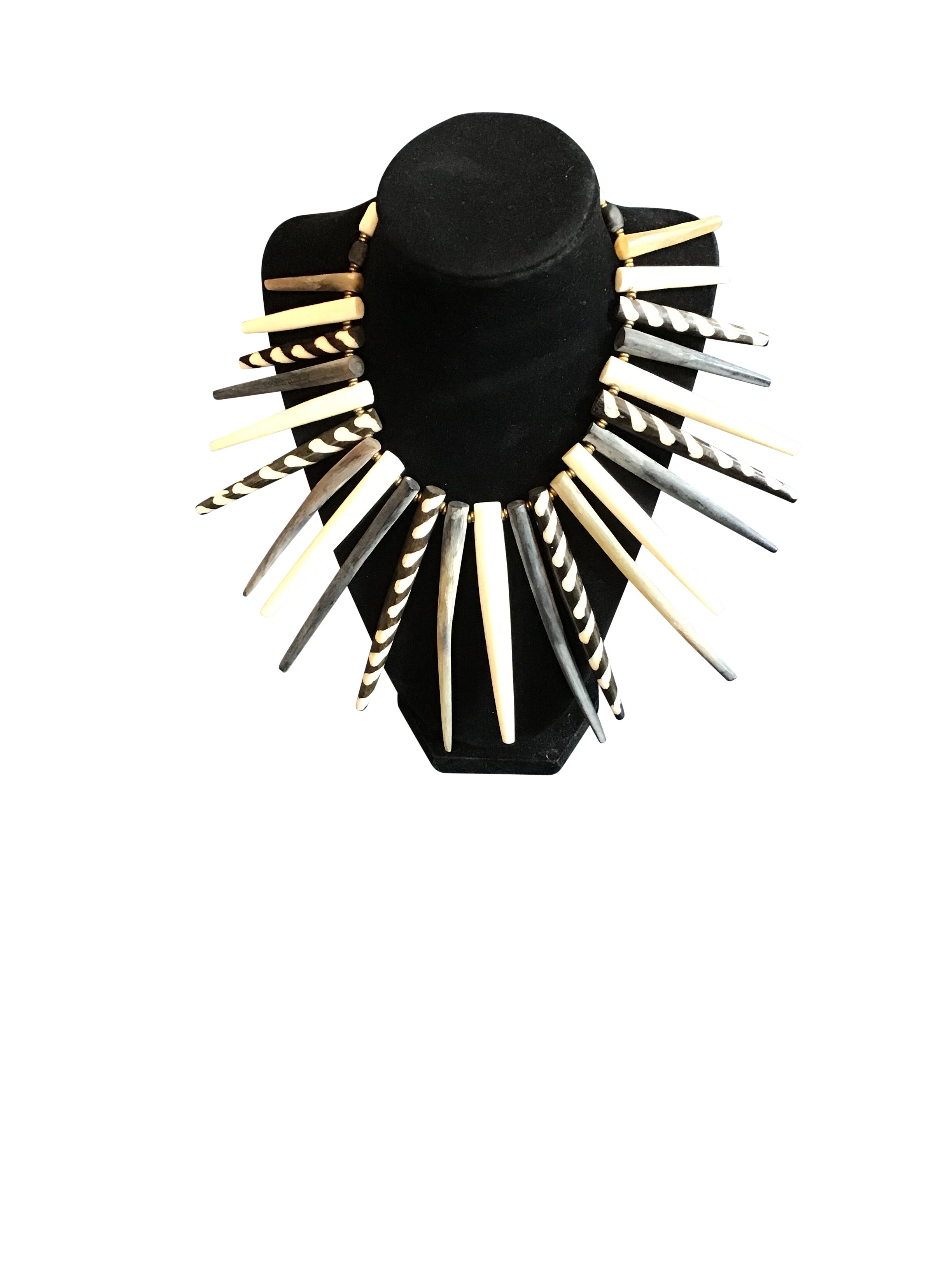 Spike Necklace | Ankole Horn | Handmade | Fairtrade – harkissdesigns