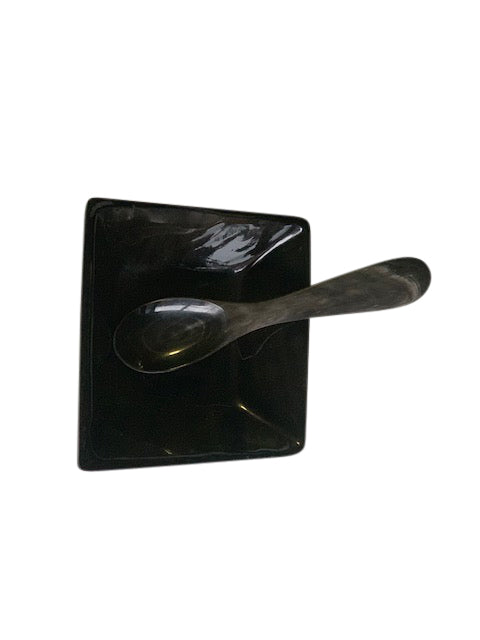 Spice Square Bowl & Spoon