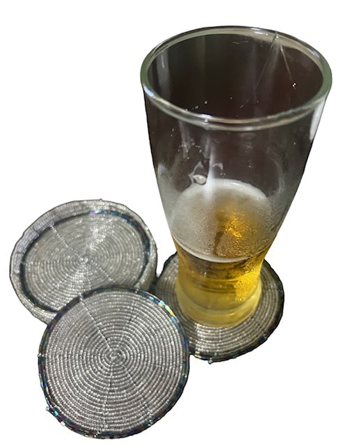 Masai Beaded Coasters - Set of 6