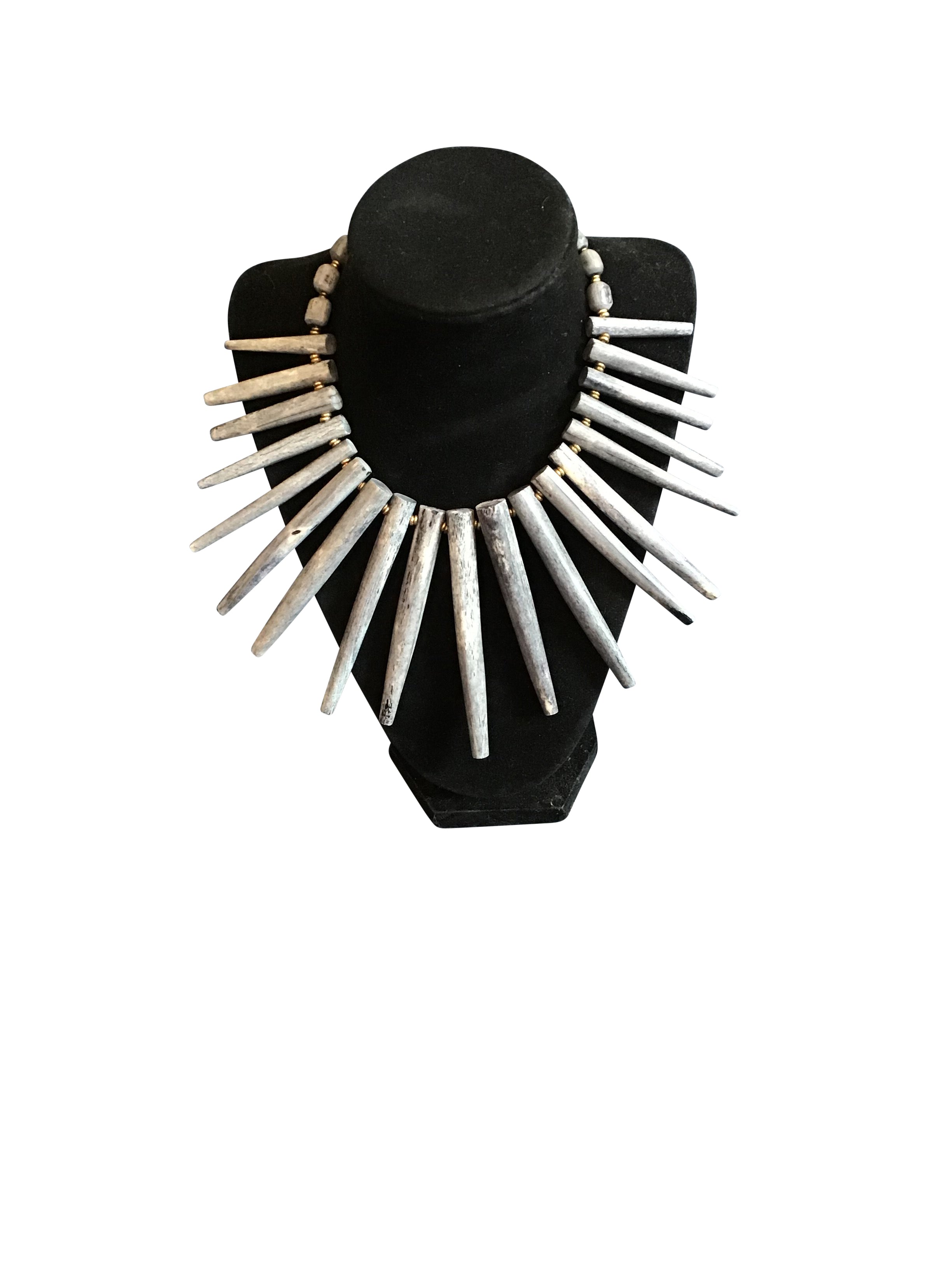 Spike Necklace | Ankole Horn | Handmade | Fairtrade – harkissdesigns