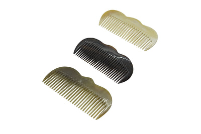 Anti-static Horn Wide Tooth Hair Comb