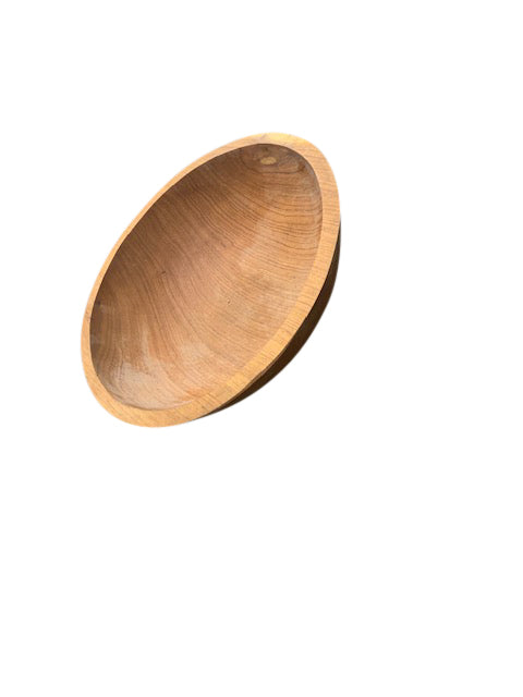 Round Olive Wood Bowl