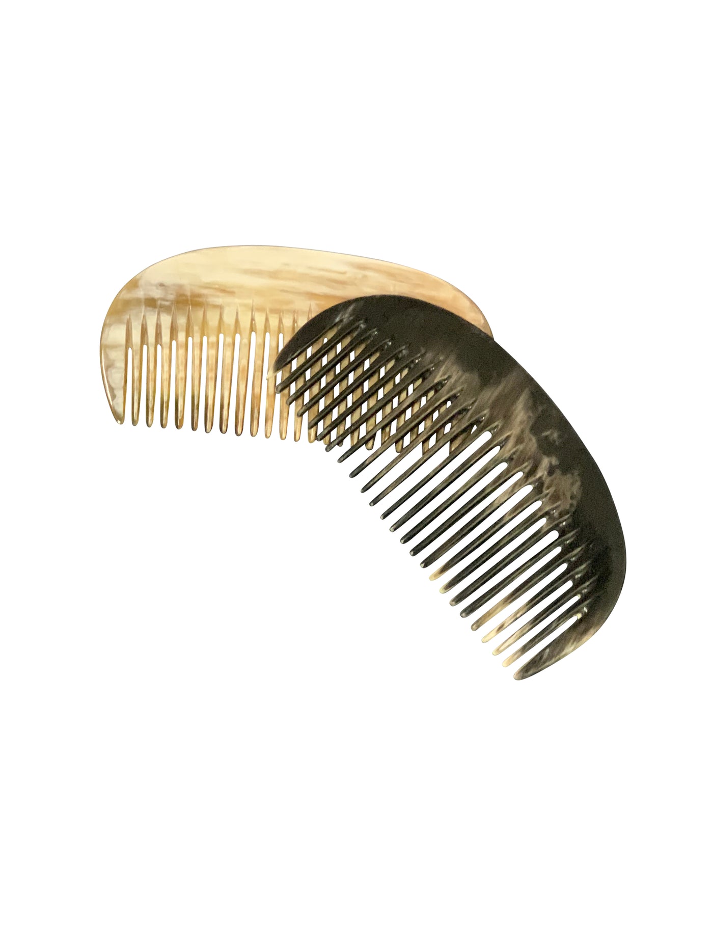 Anti-static Horn Wide Tooth Hair Comb