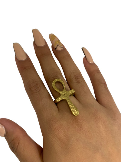 Assorted Brass Fashion Ring Collection