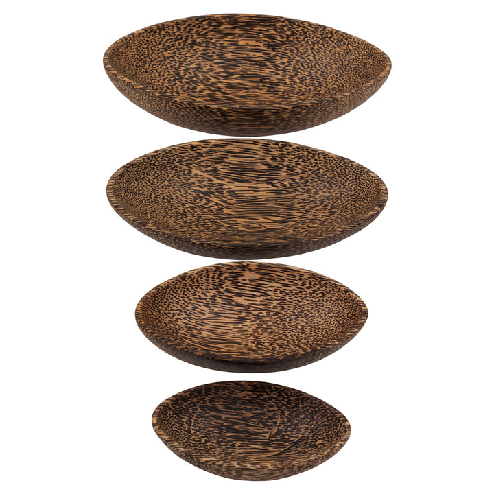Oval Coco Wood Bowl