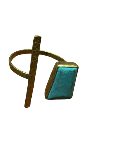 Turquoise Soldered Double Cuff Collection