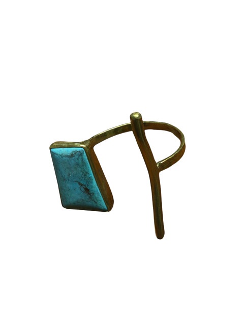 Turquoise Soldered Double Cuff Collection