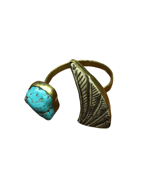 Turquoise Soldered Double Cuff Collection