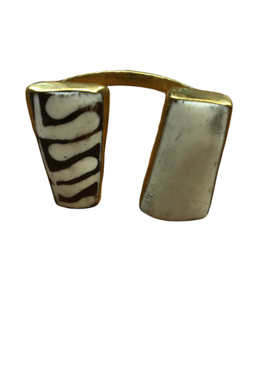 Bone Soldered Double Cuff Collection