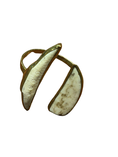 Soldered Bone Double Cuff