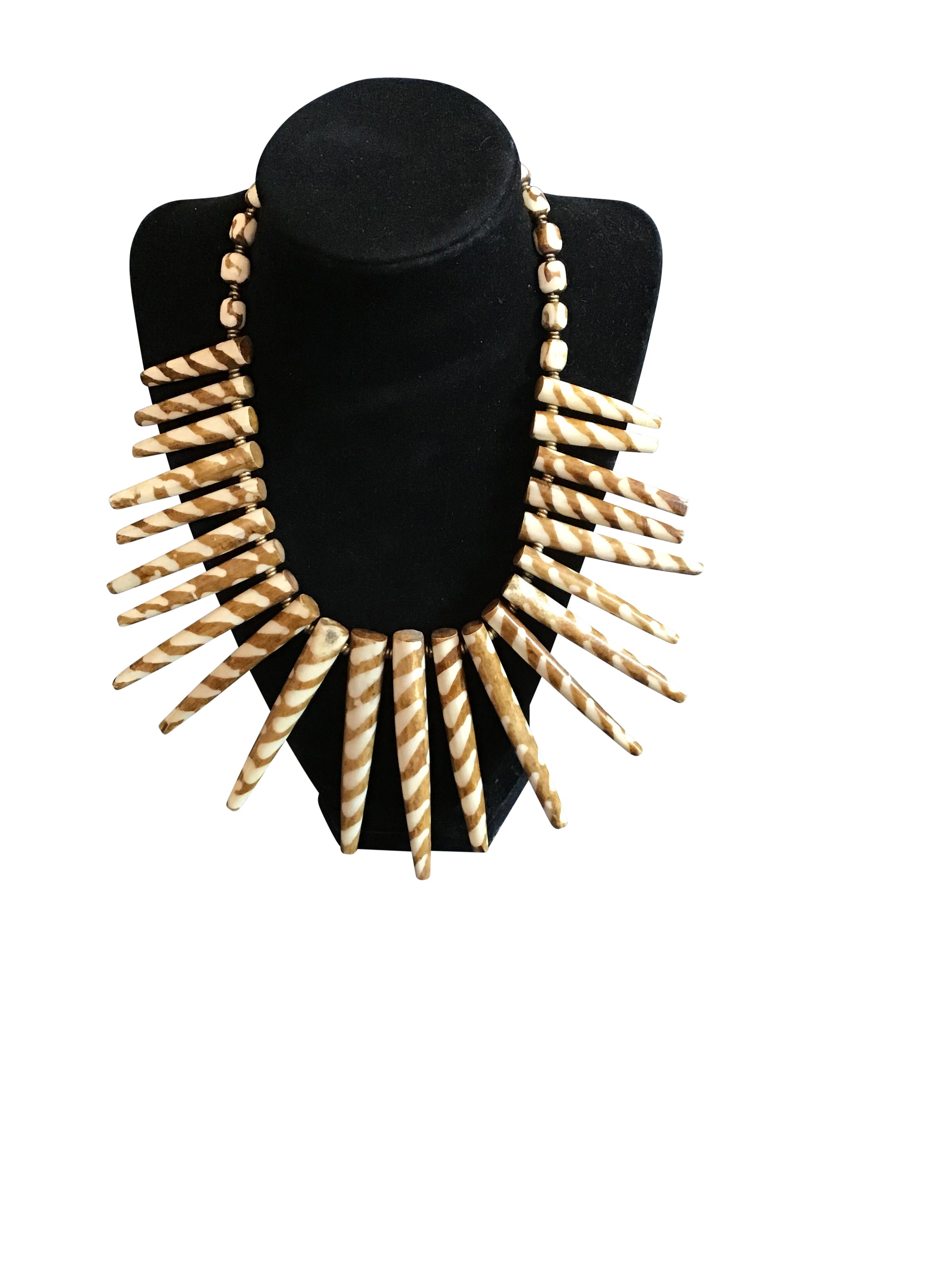 Spike Necklace | Ankole Horn | Handmade | Fairtrade – harkissdesigns